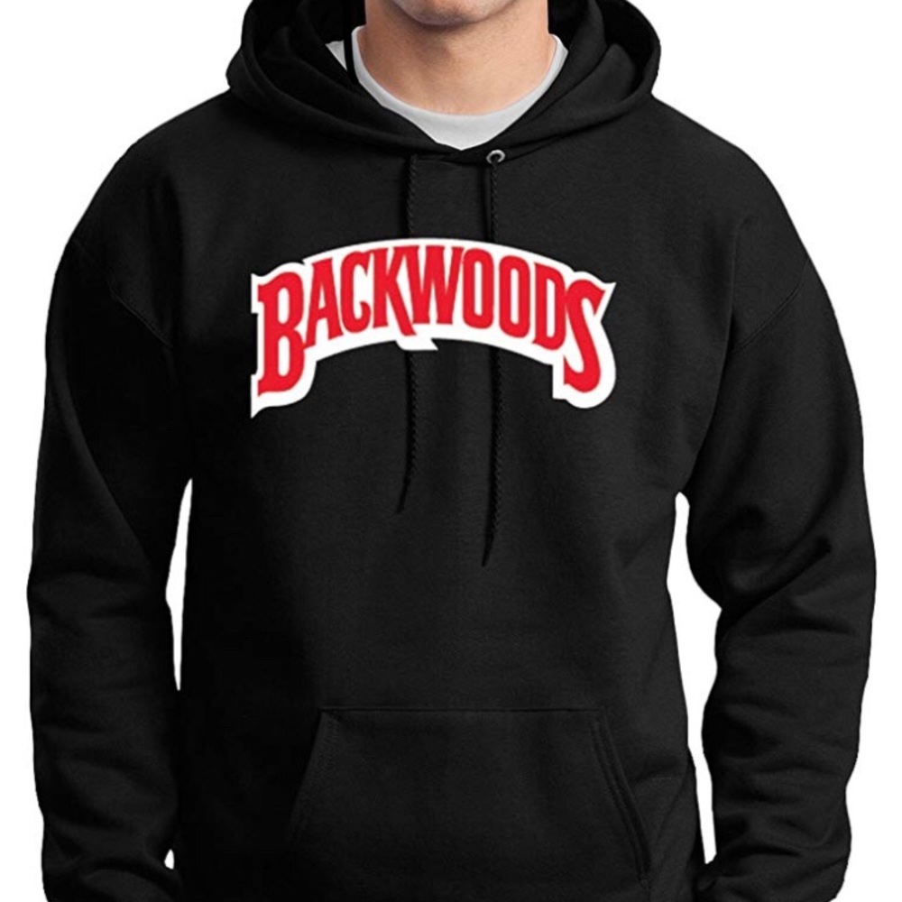 Backwoods Black Hoodie For Man/Woman